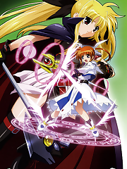 3rd grader Takamachi Nanoha stumbled upon an injured talking ferret after hearing his telepathic cries for help. The ferret turned out to be Yuuno, an archeologist and mage from another world who had accidentally scattered the dangerous Jewel Seeds throughout Earth. Without the strength to collect the Jewel Seeds, Yuuno had resumed a ferret form and needed someone else to take on the task for him. He gave a red jewel to Nanoha explaining to her with this she could transform and use magic to combat the monsters that threatened them due to the Jewel Seeds. But the monsters are the least of their worries, as Yuuno and Nanoha are not the only ones out to collect the Jewel Seeds.