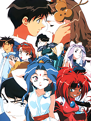Makoto Mizuhara is working on his latest experiment in the school science lab, but when he takes a break his lifelong rival Katsuhiko Jinnai shows up and attempts to destroy the device and discredit Makoto. This overloads the experiment and transports Makoto, Jinnai, his sister Nanami, and their teacher Mr. Fujisawa to the strange and magnificent world El Hazard. Makoto and Fujisawa land squarely in the Kingdom of Roshtaria, and quickly befriend the princess Rune Venus. Jinnai allies himself with the Bugrom, a race of giant insects bent on taking over El Hazard, while his sister tries to eke out her own living in the desert. Makoto searches desperately for a way to return home, all the while fighting off the Bugrom, enlisting the help of the Holy Priestesses, and stopping the demon god Ifurita from destroying everything.