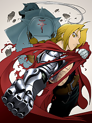 The rules of alchemy state that to gain something, one must lose something of equal value. Alchemy is the process of taking apart and reconstructing an object into a different entity, with the rules of alchemy to govern this procedure. However, there exists an object that can bring any alchemist above these rules, the object known as the Philosopher’s Stone. The young Edward Elric is a particularly talented alchemist who through an accident years back lost his younger brother Alphonse and one of his legs. Sacrificing one of his arms as well, he used alchemy to bind his brother’s soul to a suit of armor. This lead to the beginning of their journey to restore their bodies, in search for the legendary Philosopher’s Stone. Note: Episodes 11, 12 and 37 were adapted from the light novel Fullmetal Alchemist: The Land of Sand.