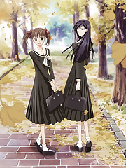 At Lillian Girls’ Academy, a renowned all-girls Catholic school, pairs of girls become soeurs, or “sisters”, in order to support and guide each other during their time at school. The shy Yumi Fukuzawa thought she was far too ordinary to attract a soeur as popular and beautiful as Sachiko Ogasawara, but for some reason, Sachiko has set her sights on Yumi — but why does she want to become Yumi’s soeur, anyway, and just what will become Sachiko’s soeur entail?