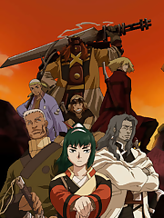 In the far distant future, on a planet that might have been called earth, there was a war between samurai who mechanized their bodies. After the long war, people enjoyed a modest peace. Facing starvation and abductions at the hands of fearsome mechanized bandits (Nobuseri), the farmers of Kanna Village make the dangerous choice to hire samurai for protection. The village’s water priestess, Kirara, her younger sister, Komachi, and a heartbroken villager, Rikichi, set off to hire willing samurai with nothing to offer but rice from their meager harvests. Through dangerous encounters and a bit of luck, seven samurai of varying specialties and experience are gathered for an epic battle against the bandits and the merchants that influence them. Note: Samurai 7 is based loosely upon Kurosawa Akira’s famous movie Seven Samurai/Shichinin no Samurai.
