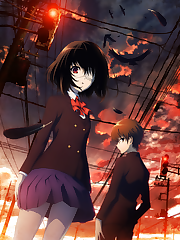 When Kouichi Sakakibara transfers to a new school, he senses a frightening atmosphere in his new class, a secret none of them will talk about. At the center is the beautiful Mei Misaki. Kouichi is immediately drawn to her mysterious aura, but he begins to realize that no one else in the class is aware of her presence. Soon after his arrival, what is known as the Calamity begins, and it claims the lives of many students.