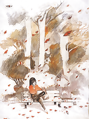 A boy with a drawing book meets a mysterious girl in the streets of Tokyo. They become friends and enjoy each other’s fantasies.
