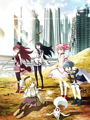 The first movie in the Madoka trilogy; a recap of the first eight episodes of the series.