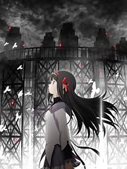 Were all the magical girls truly saved from despair? Now, the great Law of Cycles leads the magical girls to their new fate. Madoka Kaname, a girl who once led an ordinary life, sacrificed her very existence to set every magical girl free from their cruel destiny. Homura Akemi, another magical girl who was unable to keep her promise with Madoka, continues to fight in the world in which Madoka left her behind. I dream of the day when I can finally see your dear smile again. Madoka Kaname has changed the world. In this new world, is what the magical girls see a world of hope... or despair?