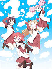 The second season of Yuru Yuri continues following four girls who take over the former room of a tea ceremony club for their own amusement.