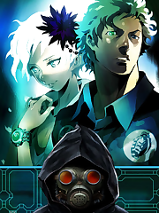 This is the ONA/prologue for the game Zero Escape: Virtue’s Last Reward, the sequel to the game, 9 Hours 9 Persons 9 Doors.