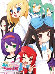 The OVA adaptation Moe Can Change! is created by Frontier Works, based on a free-to-play game developed by Ambition for mobile phones. The original playful bishoujo Miroid-raising / clothes-changing moe game has the player joining a beta test program for androids, who the player must raise and dress up as girls.